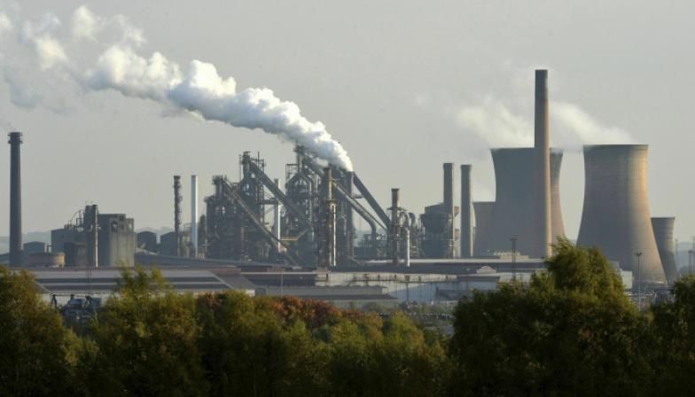 steel mill in Scunthorpe, currently owned by British Steel